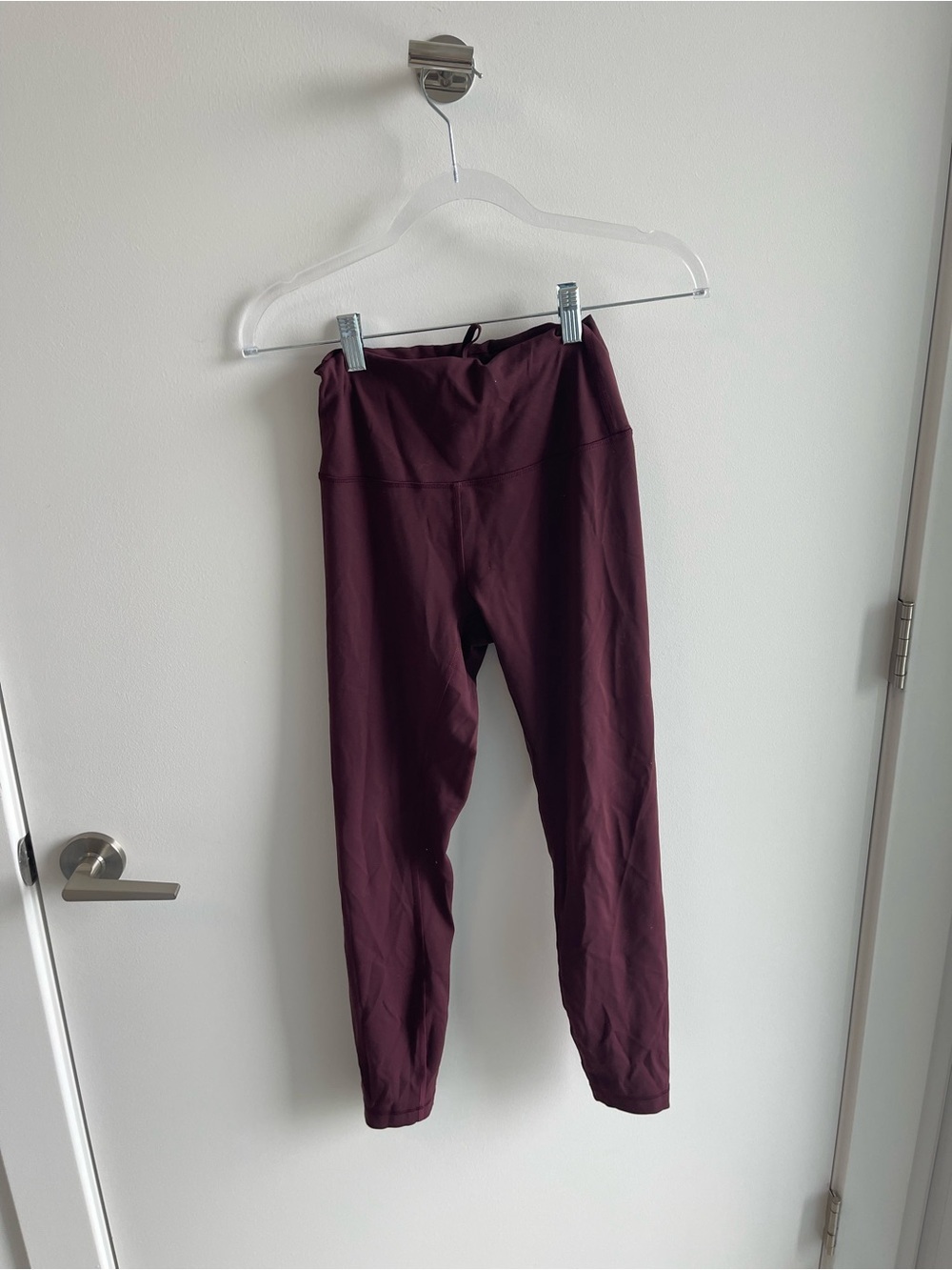 Lululemon Red High Rise Leggings